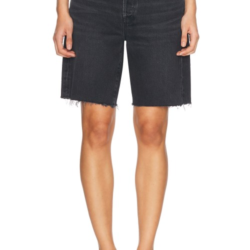 AGOLDE Stella Short in Black