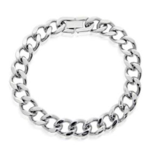 Belk Co Mens Stainless Steel Ring, Grey