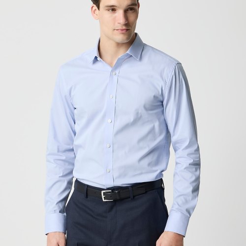 Tailored performance dress shirt