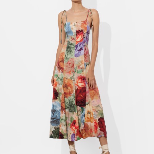 alice olivia MIDI DRESS