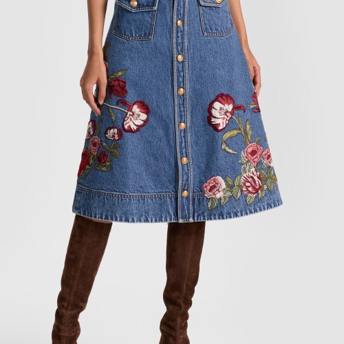 alice olivia JOSS MINI SKIRT