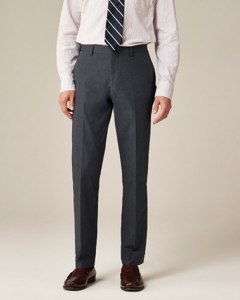 Ludlow Slim-fit suit pant in Italian blend