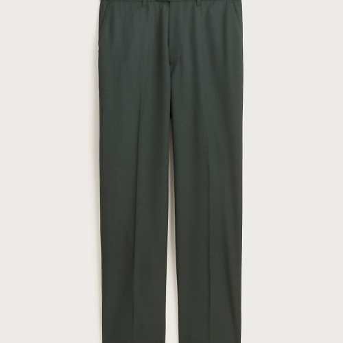 Classic creased wool trouser