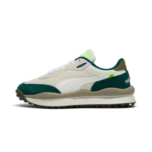 PUMA Style Rider Zinc Mens Sneakers in White, Size 12