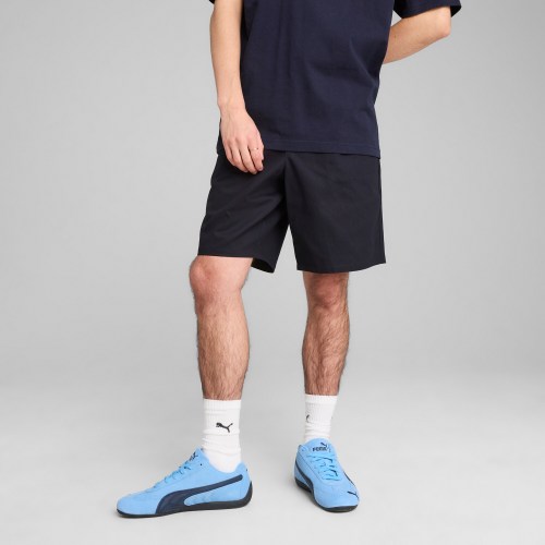 PUMA SELECT Essentials Mens Chino Shorts in Blue, Size 34