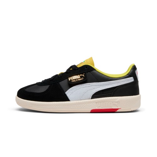 PUMA Court Classic Vulcanized Formstrip Big Kids Sneakers in Black, Size 6.5