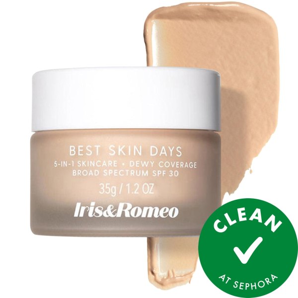 Iris Romeo Best Skin Days SPF30 Whipped Skin Tint with Vitamin C Hyaluronic Acid 1.2 oz