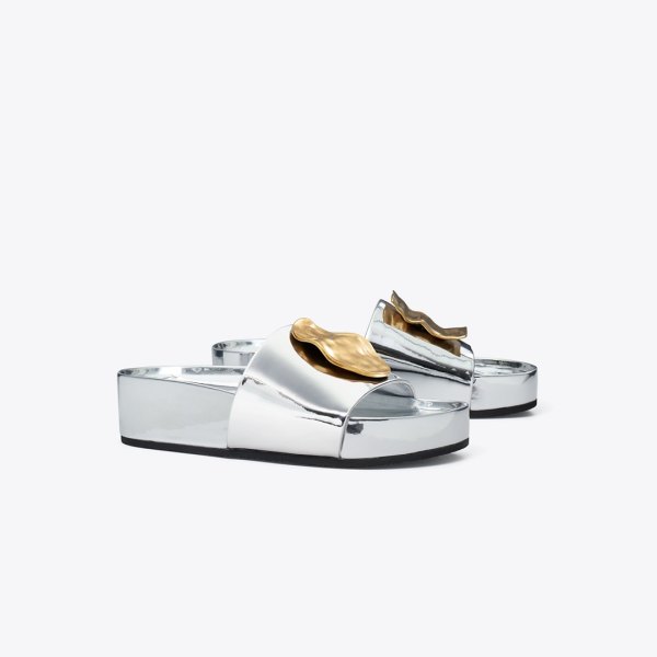 Tory Burch Patos Platform Slide
