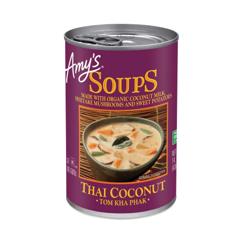 2-Pack Amys Thai Coconut Soup 14.1 oz can