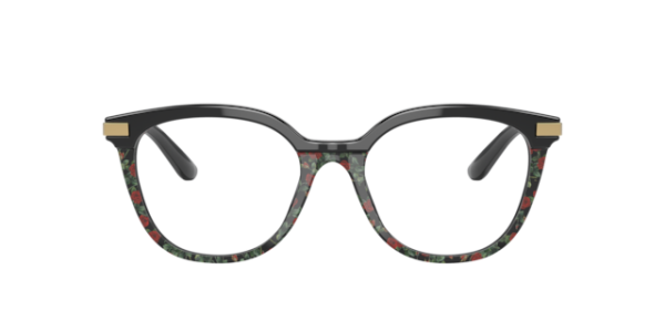 Dolce&Gabbana Woman Black, Red Roses Print