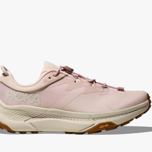 HOKA Womens Transport Shoes in Cosmic Grey/Silver, Size 9 W