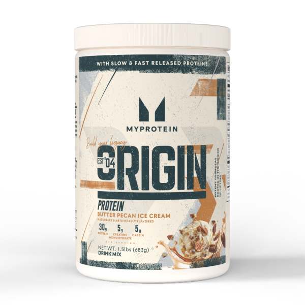 Origin Protein - 1.51LB - 15servings - Butter Pecan Ice Cream