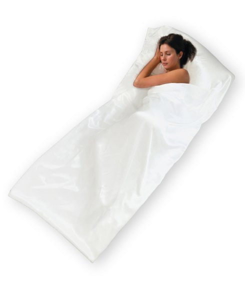 Fresh Ideas Embossed Microfiber Personal Sleep Sack - White