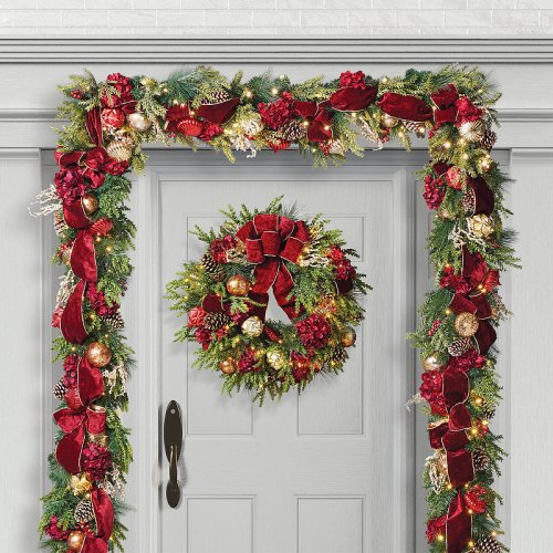 Greenery Collection Individual Frontgate Outdoor Christmas Decorations