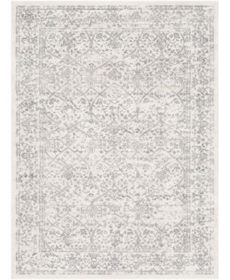 Livabliss Roma Rom Gray Area Rug