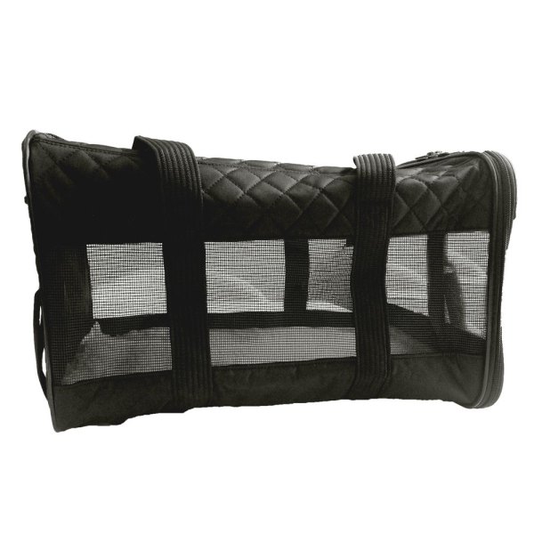 Sherpa Original Deluxe Pet Carrier Guaranteed On Board Dog And Cat Carrier; 16 lbs Max, Black, Size: X | PetSmart