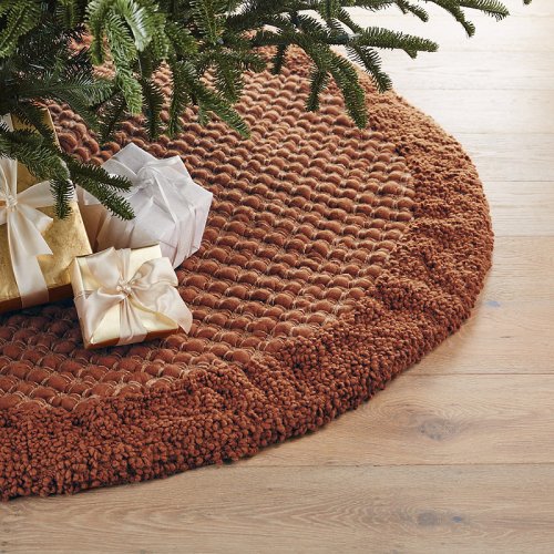 Marquette Velvet Tree Skirt Frontgate Christmas Decorations