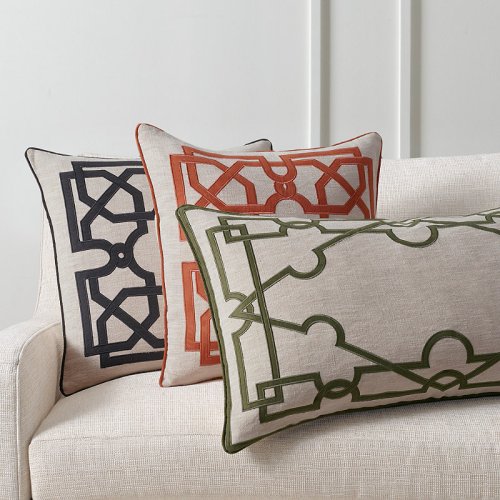 Avida Border Pillow Cover 20 Square Frontgate