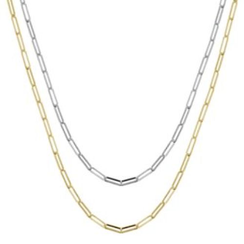 Now This Link Chains In Gold Or Silver Plate In 18 Or 24