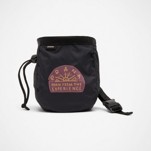 Gender Neutral prAna Graphic Chalk Bag – Black Solar Arch