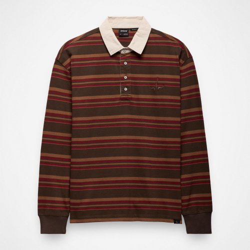 Gender Neutral prAna Rockblock Rugby Shirt