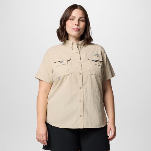 Columbia Womens PFG Bahama Short Sleeve Shirt Plus