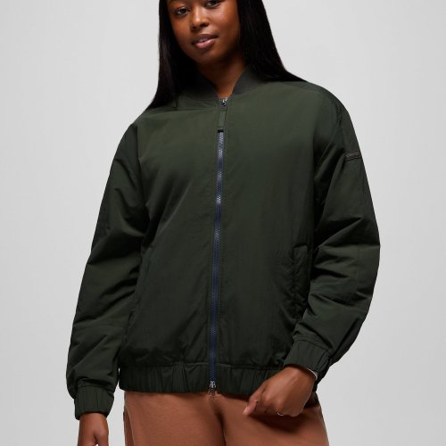 Womens prAna Encinitas Bomber Jacket Nori