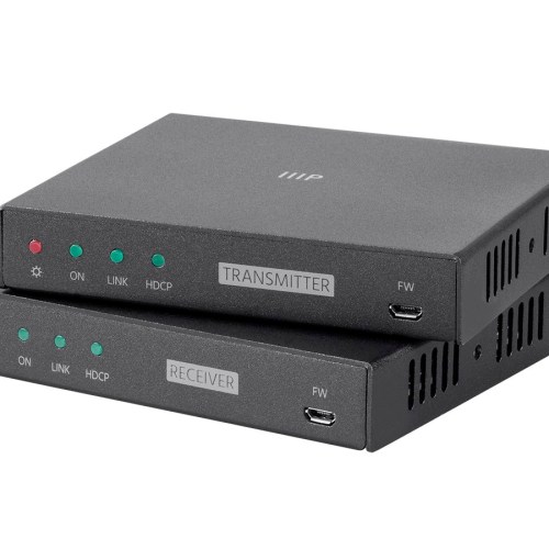 Monoprice Blackbird 4K HDBaseT Extender, 4K at 100m, USB KVM, HDCP 2.2, PoC, EDID
