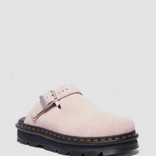 Zebzag Suede Casual Slingback Platform Mules