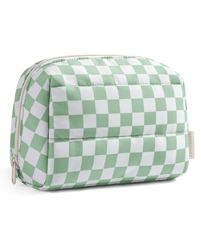 BAGSMART Makeup Bag, Wide Opening