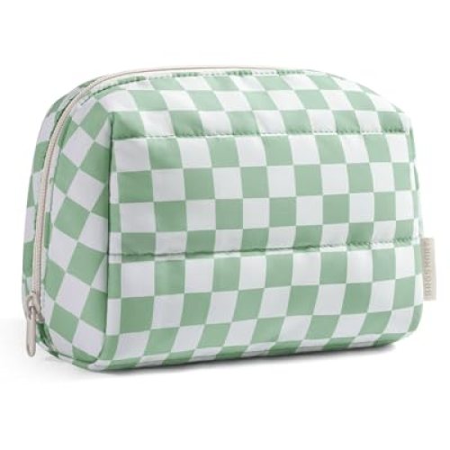 BAGSMART Makeup Bag, Wide Opening