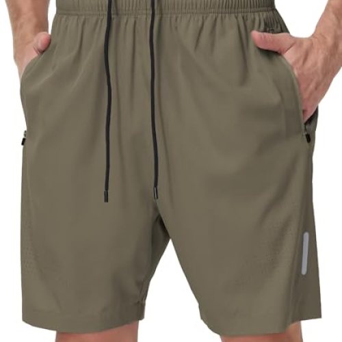 Men’s Athletic Gym Shorts 7″ Ultra-Light Quick Dry