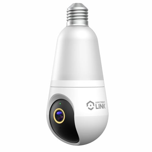 Link 4MP Light Bulb WiFi Indoor/Outdoor Camera