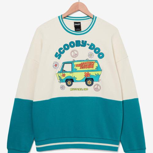 Scooby-Doo! Mystery Machine Panel Crewneck &mdash; BoxLunch Exclusive