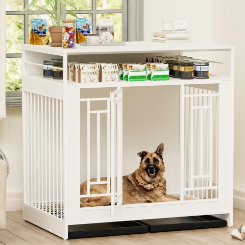 Streamdale Furniture Dog Crate Furniture with Storage