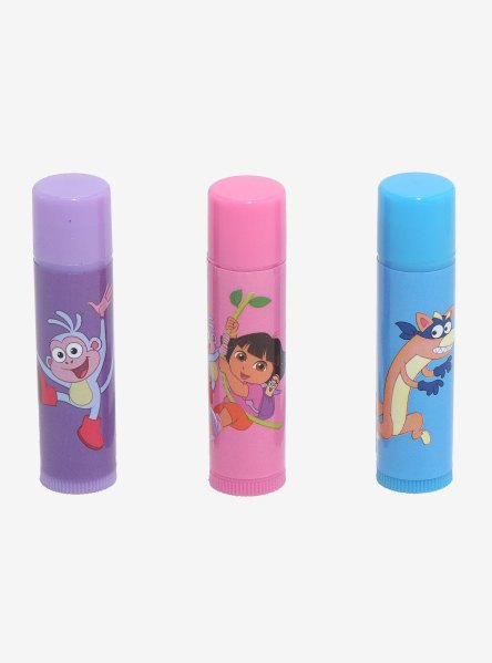 Dora The Explorer Backpack Lip Balm Set
