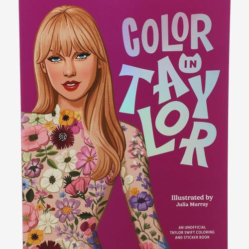 Taylor Swift Color in Taylor Coloring Book