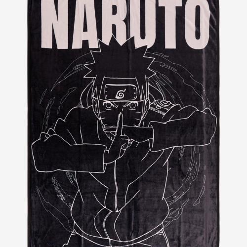 Naruto Shippuden Black and White Throw BoxLunch Exclusive