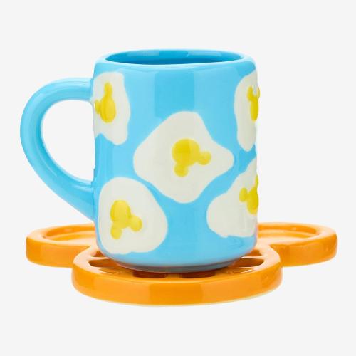Disney Mickey Mouse Breakfast Mug & Saucer Set – BoxLunch Exclusive