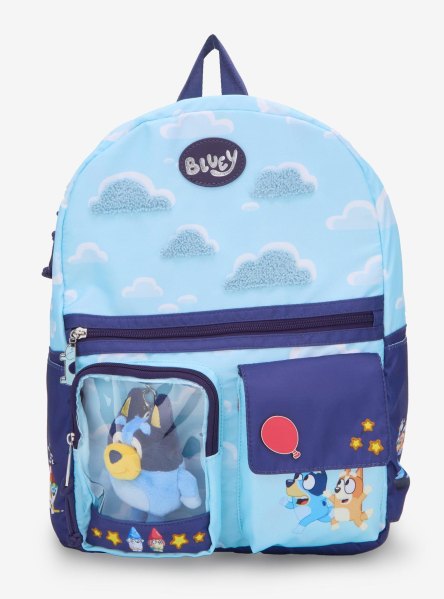 Bluey Scenic Backpack With Bluey Plush BoxLunch Exclusive