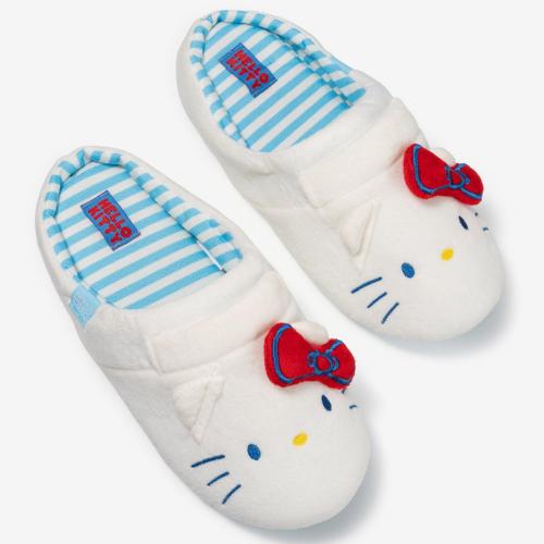 Sanrio Hello Kitty Embroidered Women's Dorm Slippers &mdash; BoxLunch Exclusive