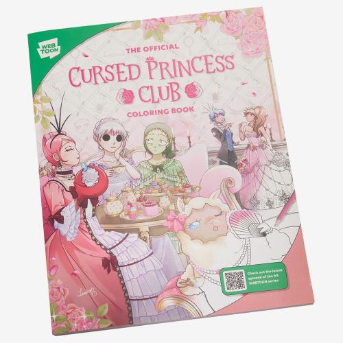 Cursed Princess Club Official Coloring Book