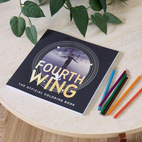 Fourth Wing Official Coloring Book