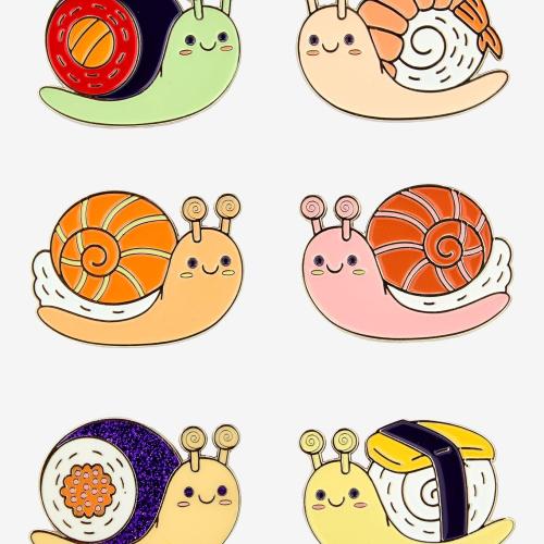 Snushi Sushi Snails Blind Box Enamel Pin – BoxLunch Exclusive