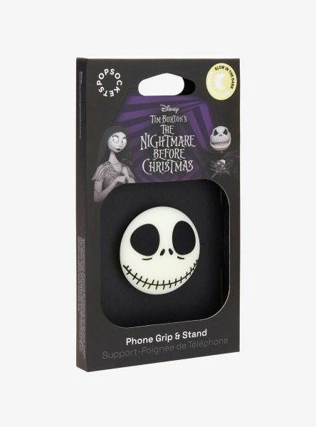 Popsocket Disney The Nightmare Before Christmas Jack Skellington Glow-in-the-Dark Phone Grip