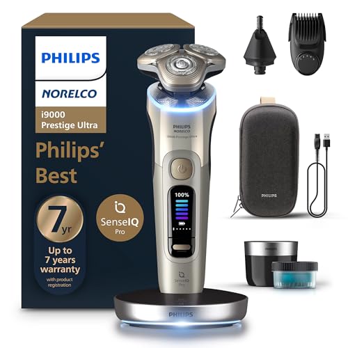 i9000 Prestige Ultra, Wet & Dry Electric Shaver