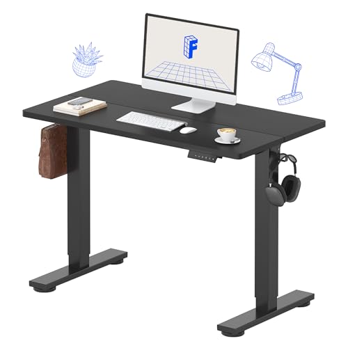 Standing Desk Electric Height Adjustable Desk with 40 x 24 Inch Splice Board