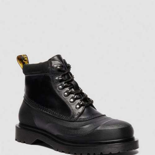 939 SUB FLEECE LINED LEATHER ANKLE BOOTS