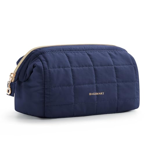 BAGSMART Makeup Bag Travel Toiletry, Makeup Bag
