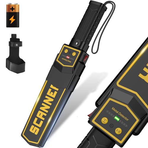 Handheld Metal Detector Wand Scanner,Nail Finder, Metal Detector Wand for Woodworking
